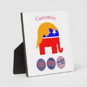 Plaque Photo 2024 Jamais Trump Thunder_Cove (Recto)