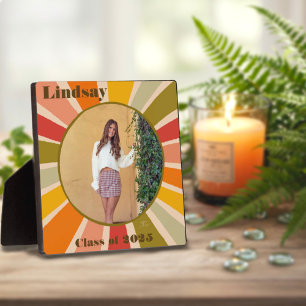 Plaque Photo 2025 Retro Stylish Fun Moderne Grad Custom
