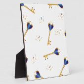 Plaque Photo 21e anniversaire clés (Côté)