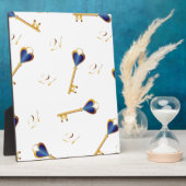 Plaque Photo 21e anniversaire clés (Côté)