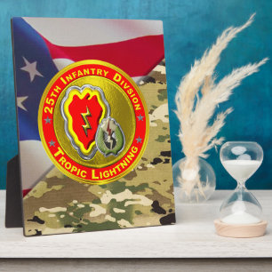Plaque Photo 25e division d'infanterie