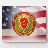 Plaque Photo 25e division d'infanterie (Devant)