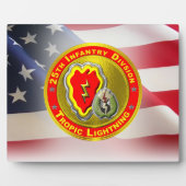 Plaque Photo 25e division d'infanterie (Devant)