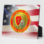 Plaque Photo 25e division d'infanterie (Côté)