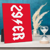 Plaque Photo 29er (Côté)