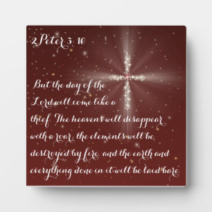 Plaque Photo 2 Pierre 3:10