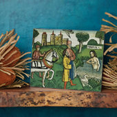 Plaque Photo 2 Rois 5 14 Le nettoyage de Naaman, du 'Nu (Côté)