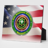 Plaque Photo 2e Régiment de cavalerie blindée (Côté)