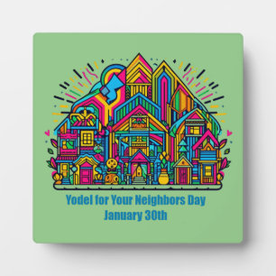 Plaque Photo 30 janvier - Yodel pour la fête de votre voisin