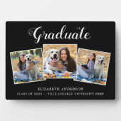 Plaque Photo 3e année Photo Nom de l'école Diplôme (Devant)