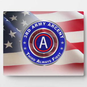 Plaque Photo 3e ARCENT