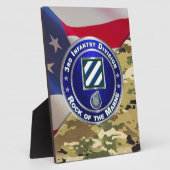 Plaque Photo 3e division d'infanterie (Côté)