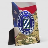 Plaque Photo 3e division d'infanterie (Côté)