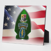 Plaque Photo 3e Groupe des forces spéciales (AIRBORNE) (Côté)