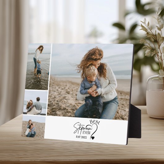 Plaque Photo 4 Best Stepmom Ever Custom Photo Collage 