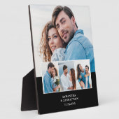 Plaque Photo 4 photos collage anniversaire de mariage  (Côté)