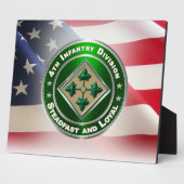 Plaque Photo 4e division d'infanterie (Côté)