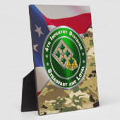 Plaque Photo 4e division d'infanterie (Côté)