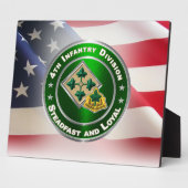 Plaque Photo 4e division d'infanterie (Côté)