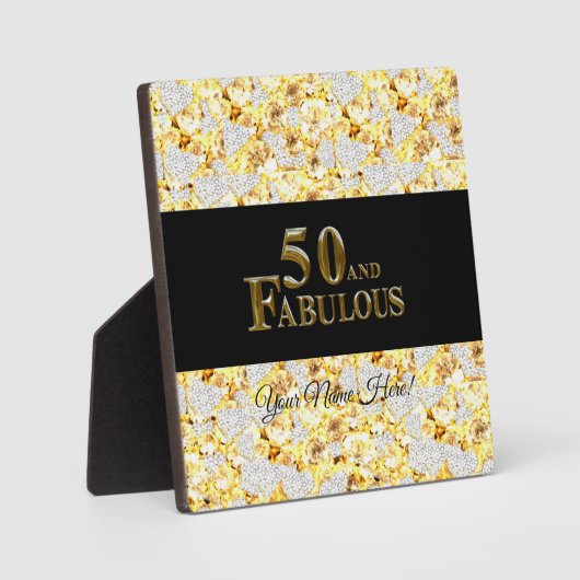 Plaque Photo 50e anniversaire (Recto)