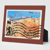 Plaque Photo 50e anniversaire de la réunification de Jérusalem (Côté)