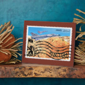 Plaque Photo 50e anniversaire de la réunification de Jérusalem (Côté)