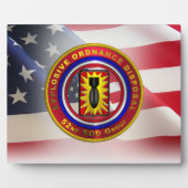 Plaque Photo 52e Groupe d'élimination des munitions explosives (Devant)