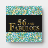 Plaque Photo 56e anniversaire (Devant)