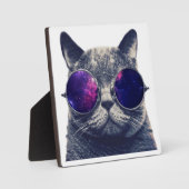 Plaque Photo 5,25 x 5,25 avec Easel (Recto)