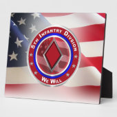 Plaque Photo 5e division d'infanterie (Côté)