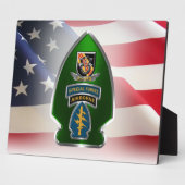 Plaque Photo 5th Special Forces Group (AIRBORNE) (Côté)