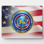 Plaque Photo 66e brigade de renseignement militaire (Devant)