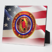 Plaque Photo 69e brigade d'artillerie de la défense aérienne (Côté)