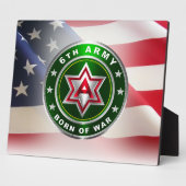 Plaque Photo 6e armée (Côté)