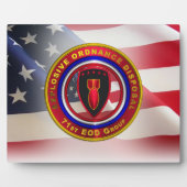 Plaque Photo 71e Groupe d'élimination des munitions explosives (Devant)