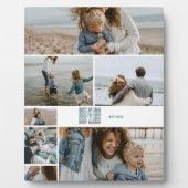 Plaque Photo 7 Boy Mama Custom Photo Collage (Devant)