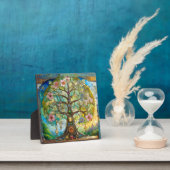 Plaque Photo 7 Chakra Fleurissant Arbre De Vie (Insitu)