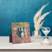 Plaque Photo 7e anniversaire du Mariage Coppery Photo Rose (Insitu)