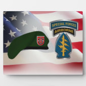 Plaque Photo 7e Groupe des forces spéciales (AIRBORNE) (Devant)