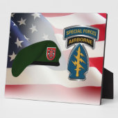 Plaque Photo 7e Groupe des forces spéciales (AIRBORNE) (Côté)