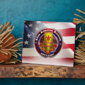 Plaque Photo 82e brigade d'artillerie de campagne de la divisio (Côté)