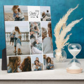 Plaque Photo 8 Best Stepmom Ever Custom Photo Collage  (Côté)