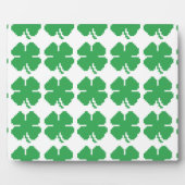 Plaque Photo 8 bits Pixel Lucky Four Leaf Clocher (Devant)