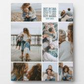 Plaque Photo 8 Boy Mama Custom Photo Collage (Devant)