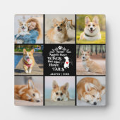 Plaque Photo 8 Photo Collage Animaux de compagnie Chien Perte S (Devant)