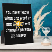 Plaque Photo 8x10 Avec Eau (Côté)