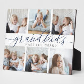 Plaque Photo 8x10 petits-enfants font la vie grand | Collage de (Côté)