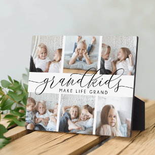 Plaque Photo 8x10 petits-enfants font la vie grand Collage de