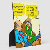 Plaque Photo 923 lire les instructions dessin de couple (Côté)