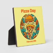 Plaque Photo 9 février - Pizza Day (Recto)
